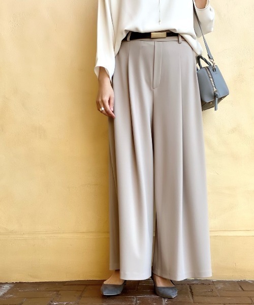 ベルト付ワイドパンツ その他パンツ Rive Droite リヴドロワ のファッション通販 Zozotown