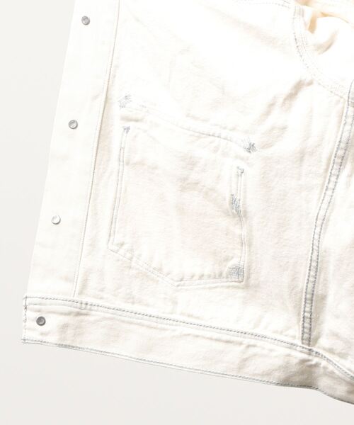 Levi's（リーバイス）の「【Levi's】「RED」トラッカージャケット（ブルゾン・レディース・ホワイト・M/S）」の3枚目の写真