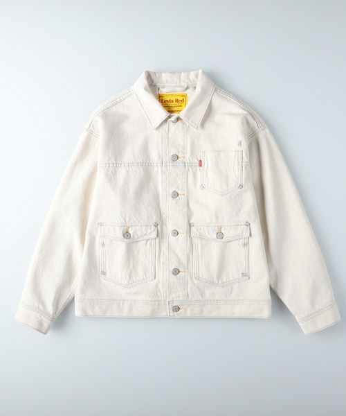 Levi's（リーバイス）の「【Levi's】「RED」トラッカージャケット（ブルゾン・レディース・ホワイト・M/S）」の13枚目の写真