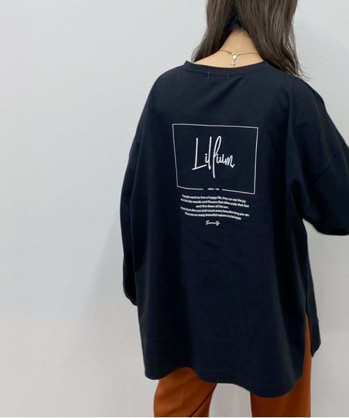 apres jour mignon(アプレジュールミニョン)の「アソートスリットロンT2【ZOZOTOWN限定アイテム】(Tシャツ/カットソー・レディース・ブラック系その他2/ホワイト系その他/ブラック系その他/その他/オフホワイト/ブラック/ホワイト系その他2/アイボリー/ホワイト系その他3/クリーム・フリー/X-LARGE)」の6枚目の写真