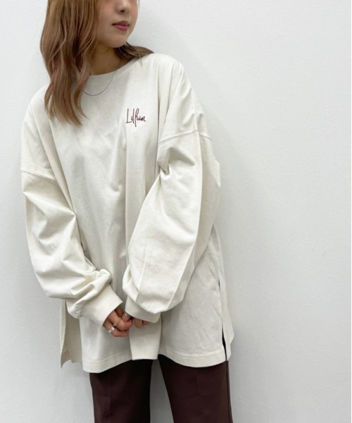 apres jour mignon(アプレジュールミニョン)の「アソートスリットロンT2【ZOZOTOWN限定アイテム】(Tシャツ/カットソー・レディース・ブラック系その他2/ホワイト系その他/ブラック系その他/その他/オフホワイト/ブラック/ホワイト系その他2/アイボリー/ホワイト系その他3/クリーム・フリー/X-LARGE)」の22枚目の写真
