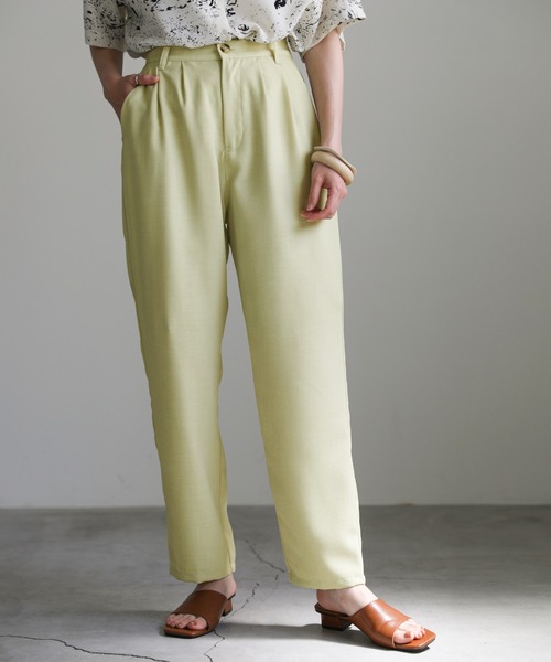 select MOCA(セレクトモカ)の「リネンライクジャケットセットアップ(その他トップス・レディース・ベージュ/ライトグリーン/モカ・FREE)」の12枚目の写真