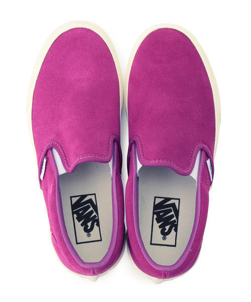 BEAMS BOY(ビームスボーイ)の「VANS / スエード スリッポン(スニーカー・レディース・レッド系その他/イエロー・6h/5h/5/7/6)」の4枚目の写真