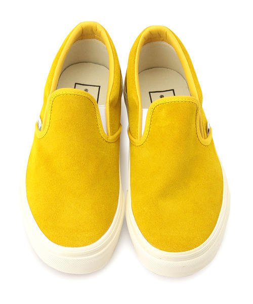 BEAMS BOY(ビームスボーイ)の「VANS / スエード スリッポン(スニーカー・レディース・レッド系その他/イエロー・6h/5h/5/7/6)」の6枚目の写真