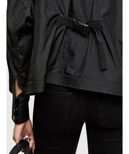 DIESEL（ディーゼル）の「レディース シャツ ミリタリージャケット（シャツ/ブラウス・レディース・カーキ/ブラック・SMALL/X-SMALL/MEDIUM/XX-SMALL）」の3枚目の写真