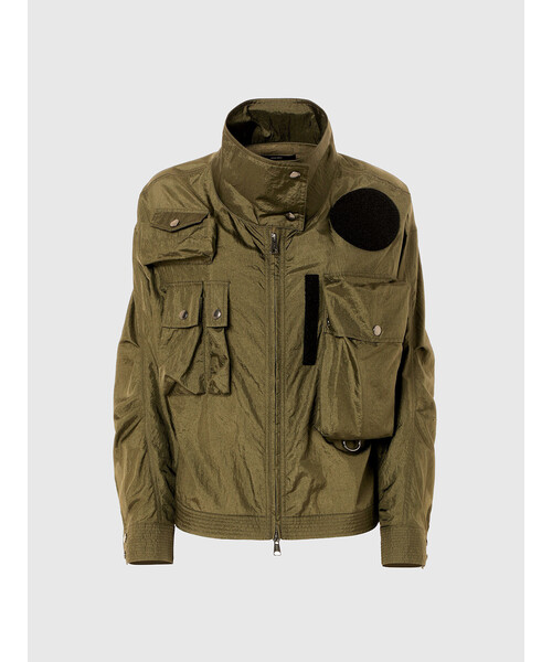 DIESEL（ディーゼル）の「レディース シャツ ミリタリージャケット（シャツ/ブラウス・レディース・カーキ/ブラック・SMALL/X-SMALL/MEDIUM/XX-SMALL）」の11枚目の写真