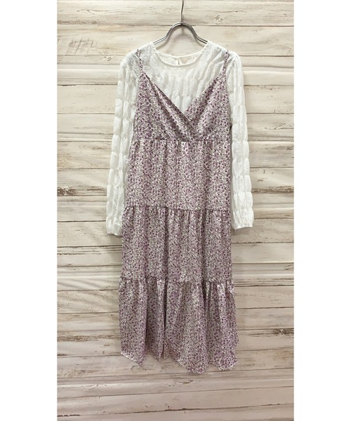 セール 花柄ティアードセットアップワンピース ワンピース Jewelobe ジュエローブ のファッション通販 Zozotown