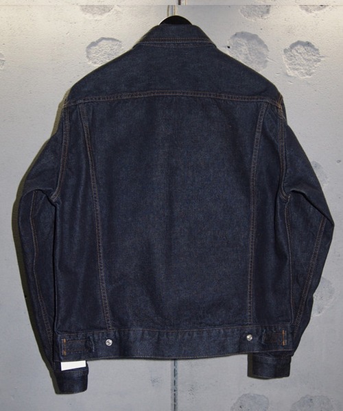 ALLEGE(アレッジ)の「ALLEGE One Wash Denim Blouson (AL21S-BL02A)(ブルゾン・メンズ・ブルー・3)」の6枚目の写真