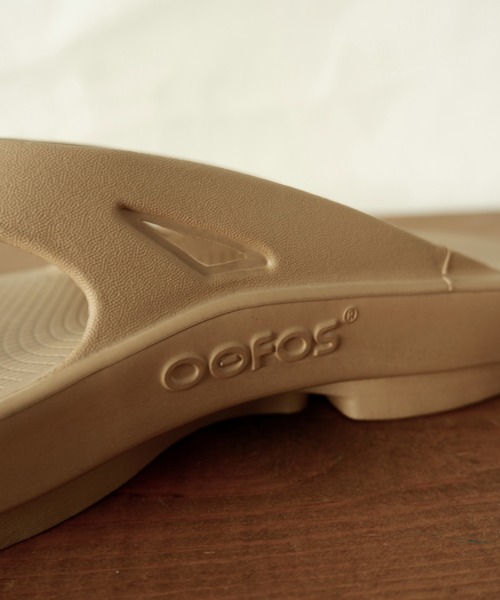OOFOS（ウーフォス）の「OOFOS × MANASTASH/ウーフォス × マナスタッシュ　OOriginal for MANASTASH（サンダル・メンズ・ブラック/ベージュ・23/24/25/26/27/28/29）」の19枚目の写真