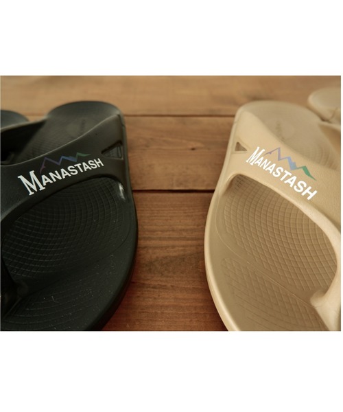 OOFOS（ウーフォス）の「OOFOS × MANASTASH/ウーフォス × マナスタッシュ　OOriginal for MANASTASH（サンダル・メンズ・ブラック/ベージュ・23/24/25/26/27/28/29）」の15枚目の写真