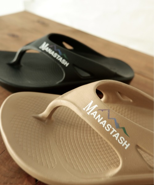 OOFOS（ウーフォス）の「OOFOS × MANASTASH/ウーフォス × マナスタッシュ　OOriginal for MANASTASH（サンダル・メンズ・ブラック/ベージュ・23/24/25/26/27/28/29）」の11枚目の写真