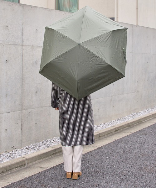 because(ビコーズ)の「【because】オールウェイザーライト U-DAY 晴雨兼用/日傘/折りたたみ傘/ビコーズ/ユーデイ/D-060401(折りたたみ傘・レディース・ネイビー/カーキ/グレー/ブラック・FREE)」の6枚目の写真
