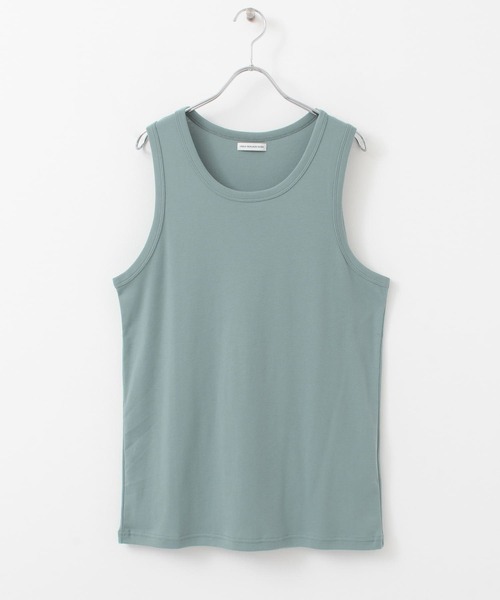 URBAN RESEARCH DOORS（アーバンリサーチドアーズ）の「フライスタンクトップ（タンクトップ・メンズ・ホワイト/ブラック/グレー系その他/ブルー系その他・40/38）」の4枚目の写真