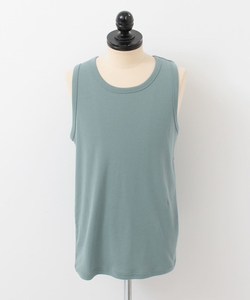 URBAN RESEARCH DOORS（アーバンリサーチドアーズ）の「フライスタンクトップ（タンクトップ・メンズ・ホワイト/ブラック/グレー系その他/ブルー系その他・40/38）」の13枚目の写真