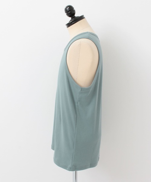 URBAN RESEARCH DOORS（アーバンリサーチドアーズ）の「フライスタンクトップ（タンクトップ・メンズ・ホワイト/ブラック/グレー系その他/ブルー系その他・40/38）」の7枚目の写真