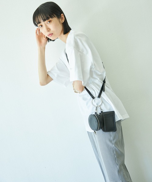 VACANCY(ヴァカンシー)の「リングマルチショルダーバッグ(ショルダーバッグ・レディース・ブラック/シルバー/ライトベージュ・FREE)」の18枚目の写真