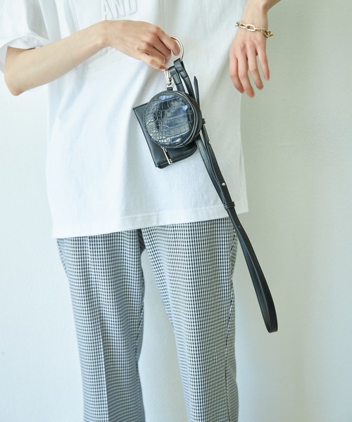 VACANCY(ヴァカンシー)の「リングマルチショルダーバッグ(ショルダーバッグ・レディース・ブラック/シルバー/ライトベージュ・FREE)」の19枚目の写真