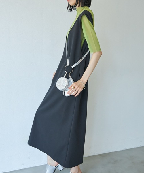 VACANCY(ヴァカンシー)の「リングマルチショルダーバッグ(ショルダーバッグ・レディース・ブラック/シルバー/ライトベージュ・FREE)」の12枚目の写真