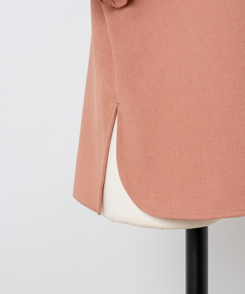 Rewde(ルゥデ)の「【スタイリストコラボ商品・TV着用】 リネンライクブラウス(1R13-05144)(シャツ/ブラウス・レディース・ベージュ/ネイビー/カーキ/オレンジ・M)」の20枚目の写真