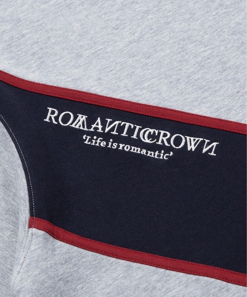 ROMANTIC CROWN（ロマンティッククラウン）の「【ROMANTIC CROWN】RMTC LOGO LINE POLO / ロマンティッククラウン RMTC ロゴ ライン ポロシャツ（ポロシャツ・メンズ・グレー/ネイビー/オートミール・X-LARGE/MEDIUM/LARGE/SMALL）」の21枚目の写真