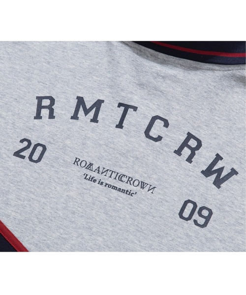 ROMANTIC CROWN（ロマンティッククラウン）の「【ROMANTIC CROWN】RMTC LOGO LINE POLO / ロマンティッククラウン RMTC ロゴ ライン ポロシャツ（ポロシャツ・メンズ・グレー/ネイビー/オートミール・X-LARGE/MEDIUM/LARGE/SMALL）」の12枚目の写真