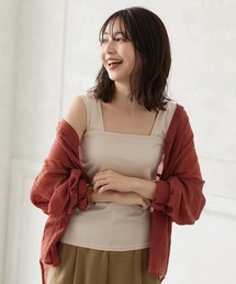 KOBE LETTUCE | ブラ紐隠しペチコートインナータンクトップ(インナーウェア/肌着)