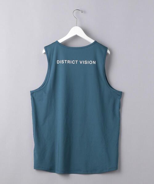 District Vision ランニング タンクトップ 緑 陸上競技
