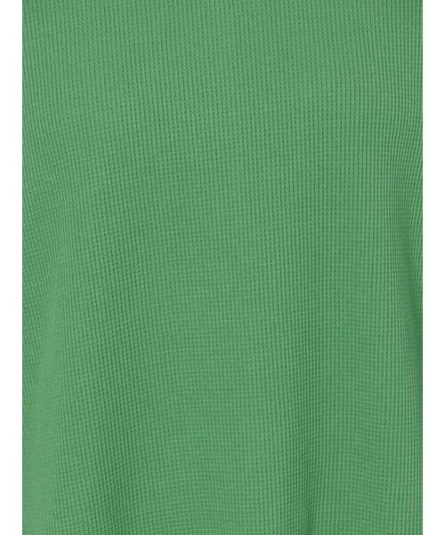 Ungrid（アングリッド）の「【WEB限定】スリーブボリュームワッフルロングスリーブTee（Tシャツ/カットソー・レディース・チャコールグレー/アイボリー/オレンジ/ブラック/イエロー/グリーン/パープル系その他3/オフホワイト・FREE）」の9枚目の写真