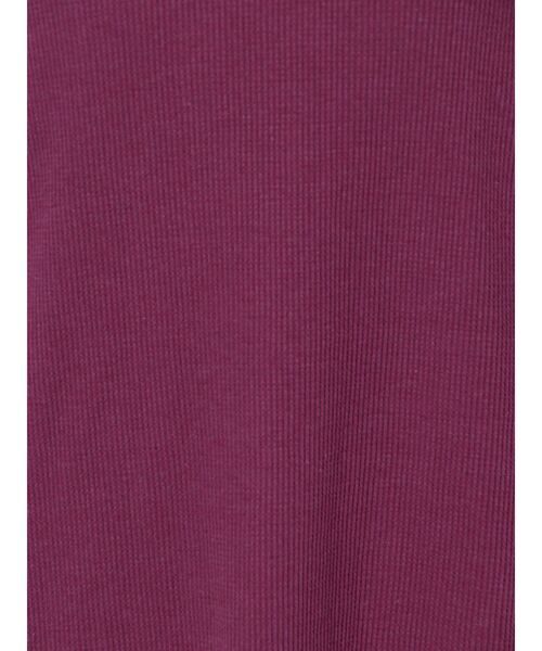 Ungrid（アングリッド）の「【WEB限定】スリーブボリュームワッフルロングスリーブTee（Tシャツ/カットソー・レディース・チャコールグレー/アイボリー/オレンジ/ブラック/イエロー/グリーン/パープル系その他3/オフホワイト・FREE）」の10枚目の写真