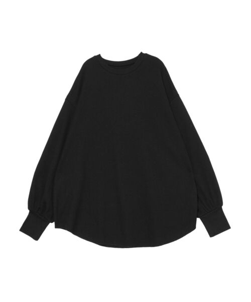 Ungrid（アングリッド）の「【WEB限定】スリーブボリュームワッフルロングスリーブTee（Tシャツ/カットソー・レディース・チャコールグレー/アイボリー/オレンジ/ブラック/イエロー/グリーン/パープル系その他3/オフホワイト・FREE）」の15枚目の写真