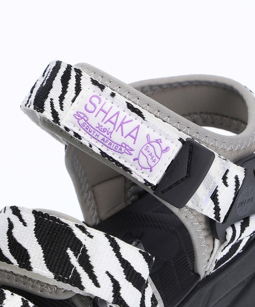 X-girl（エックスガール）の「X-girl × SHAKA NEO BUNGY CHUNKY（サンダル・レディース・マルチ/ブラック・25.0cm/24.0cm/23.0cm）」の5枚目の写真