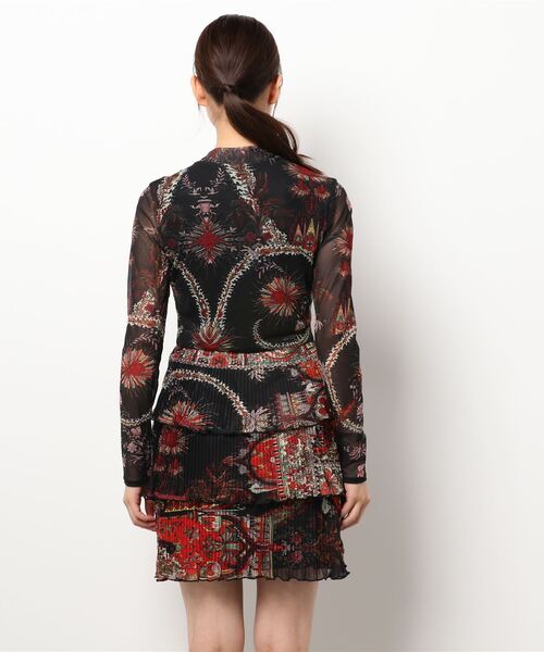 Desigual（デシグアル）の「ワンピース長袖 BERLIN（ワンピース・レディース・オレンジ・2L/SS/S/M/L）」の3枚目の写真