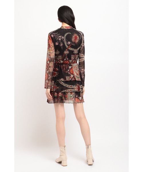 Desigual（デシグアル）の「ワンピース長袖 BERLIN（ワンピース・レディース・オレンジ・2L/SS/S/M/L）」の5枚目の写真