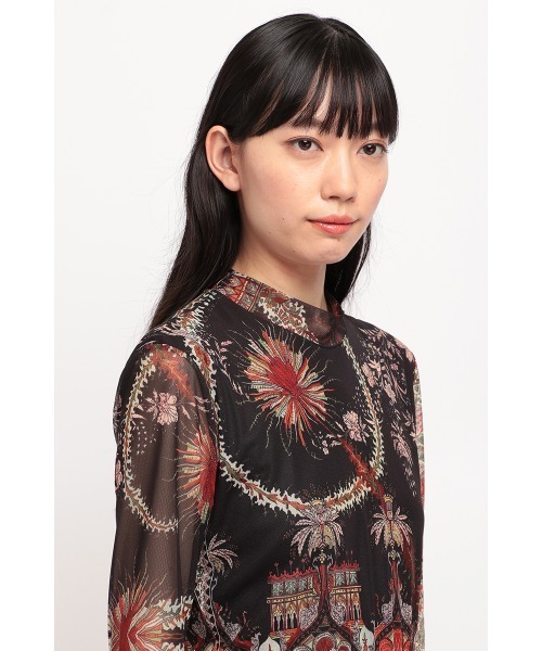 Desigual（デシグアル）の「ワンピース長袖 BERLIN（ワンピース・レディース・オレンジ・2L/SS/S/M/L）」の8枚目の写真