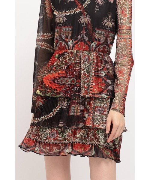 Desigual（デシグアル）の「ワンピース長袖 BERLIN（ワンピース・レディース・オレンジ・2L/SS/S/M/L）」の9枚目の写真