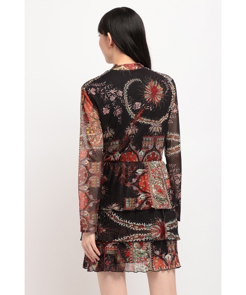 Desigual（デシグアル）の「ワンピース長袖 BERLIN（ワンピース・レディース・オレンジ・2L/SS/S/M/L）」の6枚目の写真