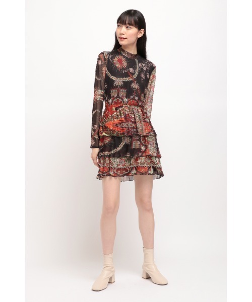 Desigual（デシグアル）の「ワンピース長袖 BERLIN（ワンピース・レディース・オレンジ・2L/SS/S/M/L）」の11枚目の写真