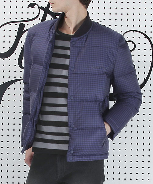 R.NEWBOLD（アールニューボールド）の「HOUND TOOTH PRINT DOWN/245101 