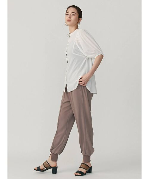 THE DAYZ TOKYO（ザデイズトーキョー）の「【THE DAYZ TOKYO】バンドカラーボリュームスリーブブラウス（シャツ/ブラウス・レディース・ブラック/オフホワイト/ブルー・SMALL/MEDIUM）」の8枚目の写真