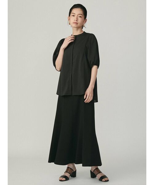 THE DAYZ TOKYO（ザデイズトーキョー）の「【THE DAYZ TOKYO】バンドカラーボリュームスリーブブラウス（シャツ/ブラウス・レディース・ブラック/オフホワイト/ブルー・SMALL/MEDIUM）」の13枚目の写真