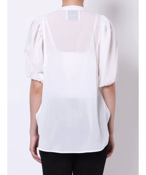 THE DAYZ TOKYO（ザデイズトーキョー）の「【THE DAYZ TOKYO】バンドカラーボリュームスリーブブラウス（シャツ/ブラウス・レディース・ブラック/オフホワイト/ブルー・SMALL/MEDIUM）」の22枚目の写真