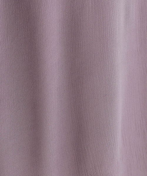 Bou Jeloud(ブージュルード)の「レーヨンクレープ2WAYフレアワンピース(ワンピース・レディース・ブラック/ブラウン/カーキ/ラベンダー・38)」の17枚目の写真