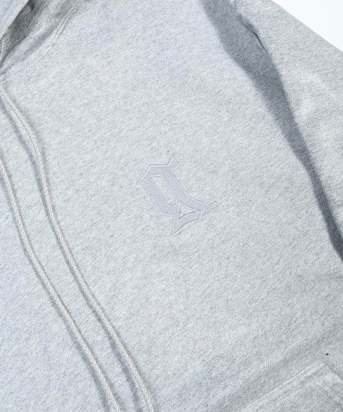 GalaabenD（ガラアーベント）の「ロゴ刺繍コーティングスウェットパーカー（パーカー・メンズ・ブラック/ヘザーグレー・M/L/S）」の17枚目の写真