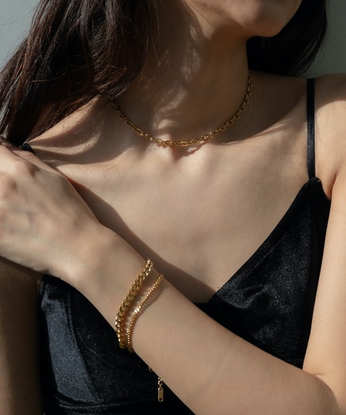 CENE（セネ）の「【CENE】セネ/ [ゴールド]チェーンブレスレット/6mm（ブレスレット・レディース・ゴールド・FREE）」の7枚目の写真