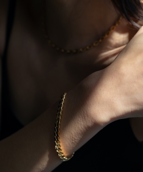 CENE（セネ）の「【CENE】セネ/ [ゴールド]チェーンブレスレット/6mm（ブレスレット・レディース・ゴールド・FREE）」の10枚目の写真