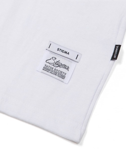STIGMA(スティグマ)の「【STIGMA 】キャットスタンダード フィットティーシャツ / CAT STANDARD FIT T-SHIRTS(Tシャツ/カットソー・メンズ・ホワイト/ブラック・LARGE/X-LARGE/MEDIUM)」の6枚目の写真