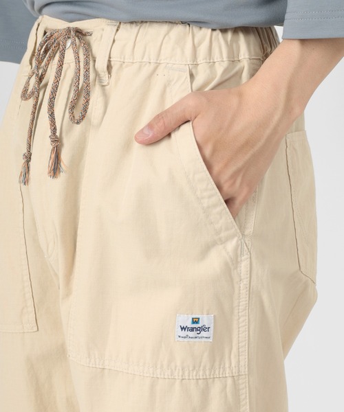 Wrangler(ラングラー)の「【Wrangler/ラングラー】イージーベイカーパンツ/コットンリネン/カラーパンツ(チノパンツ・メンズ・ブラック/アイボリー・S/M/L/XL)」の12枚目の写真