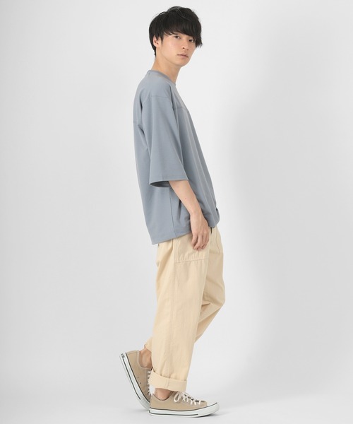 Wrangler(ラングラー)の「【Wrangler/ラングラー】イージーベイカーパンツ/コットンリネン/カラーパンツ(チノパンツ・メンズ・ブラック/アイボリー・S/M/L/XL)」の22枚目の写真
