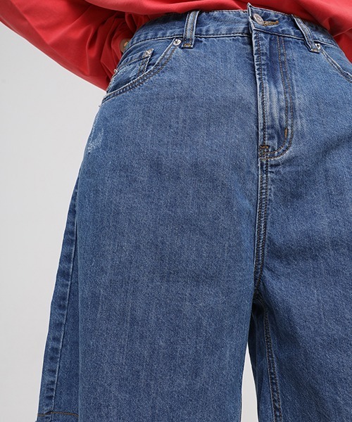 MASONPRINCE(メイソンプリンス)の「【MASONPRINCE】Hem damage denim shorts NDK1904(その他パンツ・メンズ・ライトブルー/ブラック/ブルー/ダークグレー・S/M/L/XL)」の17枚目の写真