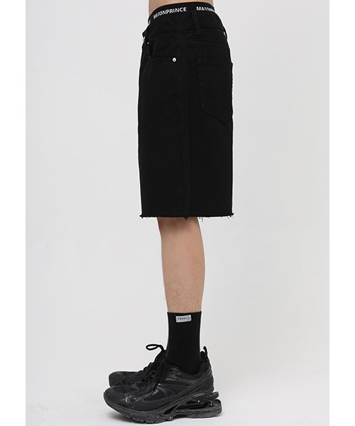 MASONPRINCE(メイソンプリンス)の「【MASONPRINCE】Hem damage denim shorts NDK1904(その他パンツ・メンズ・ライトブルー/ブラック/ブルー/ダークグレー・S/M/L/XL)」の19枚目の写真